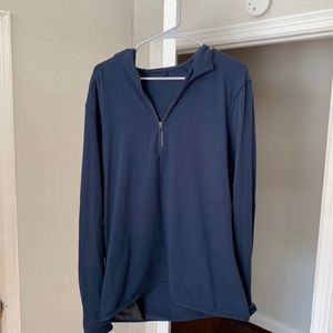 Lululemon Surge warm hooded half zip